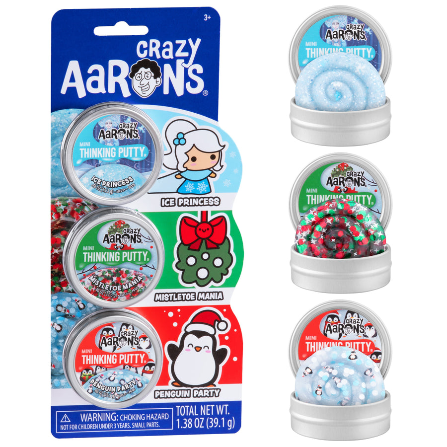 Christmas 2" Fidget Three Pack D7